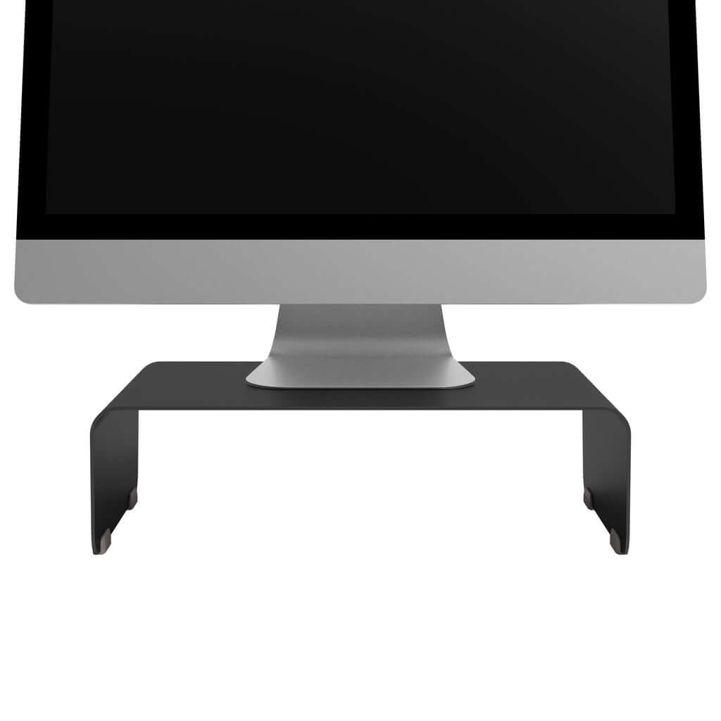 Monitor riser black compact